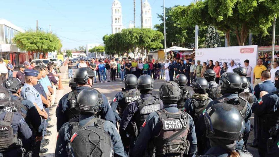 Margoth Urrea da banderazo de inicio del Operativo de Seguridad Guadalupe Reyes 