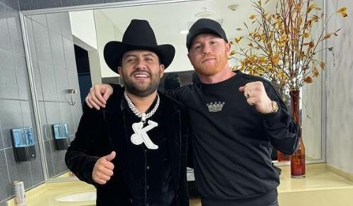 «Canelo» Álvarez y su desagradable gesto a los fans de Luis R. Conriquez