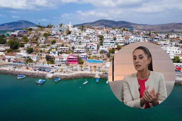 Dejan fuera a Topolobampo en la gira de Claudia Sheinbaum por Sinaloa