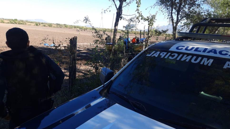 Arriba de un tractor fue ejecutado a balazos vecino de sindicatura San Lorenzo de Culiacán