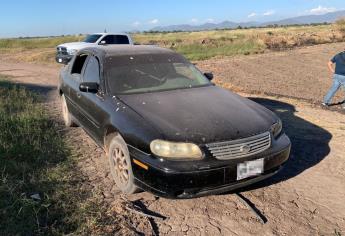 Recuperan en Navolato un automóvil que fue robado en Culiacán 