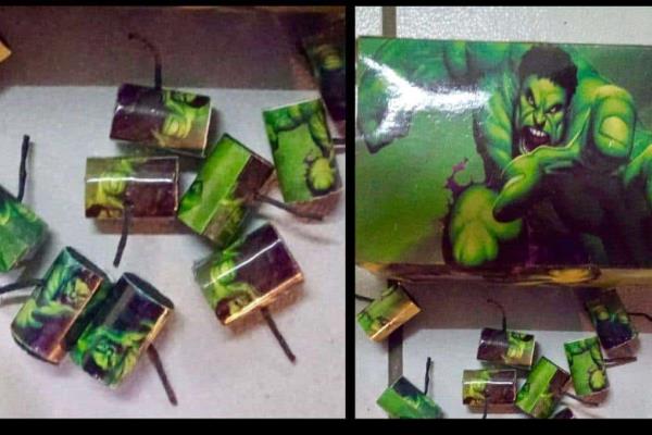 Por tronar «cuetes» tipo Hulk detienen a dos hombres en Culiacán