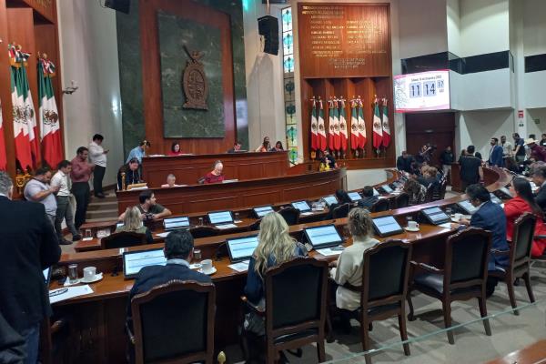 Aprueban presupuesto estatal por 69 mil 596 mdp para el 2024; el PAS votó en contra