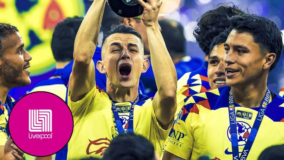 Liverpool se une al festejo del América y hay descuentos en playeras del club