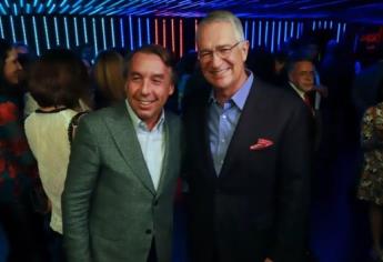 Ricardo Salinas Pliego aplaude a Emilio Azcarraga