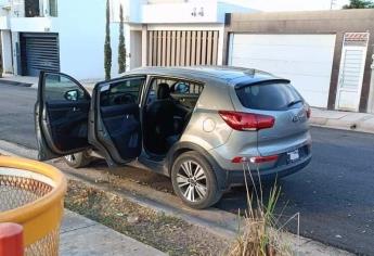 Policías Estatales recuperan camioneta robada en Culiacán