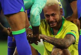 Neymar rompe en llanto en sesión de rehabilitación