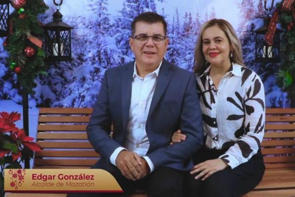 Édgar González Zataráin desea felices fiestas llenas de prosperidad y unión a los mazatlecos