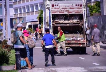Garantizan en Mazatlán recolección de basura para estas fiestas decembrinas