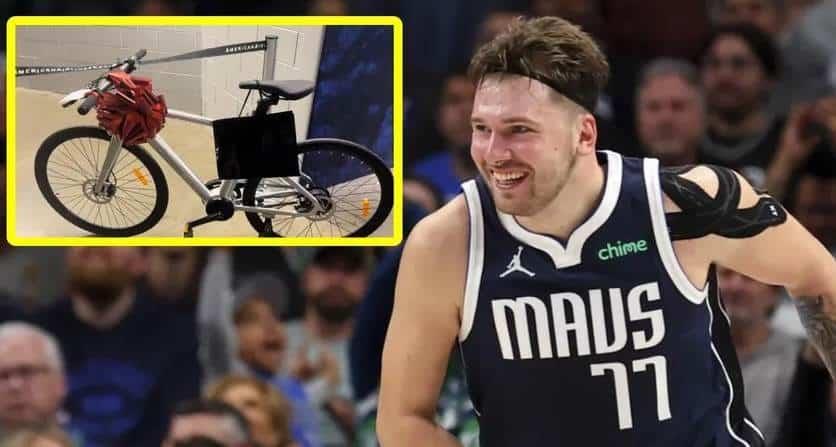 Luka Doncic regala bicicletas eléctricas a sus compañeros, esto es lo que valen