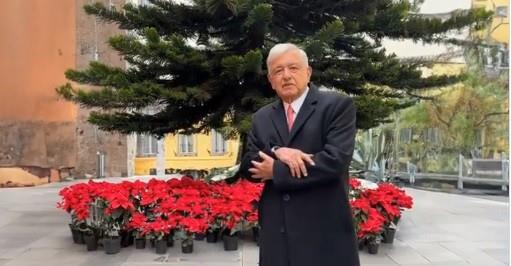 AMLO se queda sin palabras tras mensaje navideño ¿pasaría algo?  /VIDEO