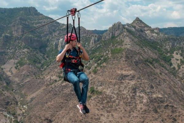 Los requisitos que debes cumplir para subir a la tirolesa más larga del mundo; cerca de Sinaloa