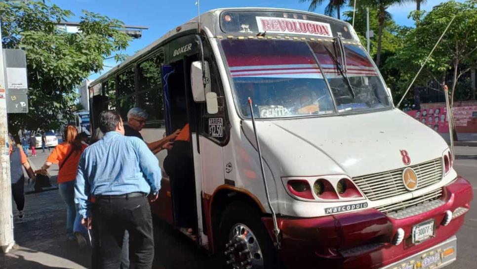 Transporte urbano en Culiacán reducirá sus rutas para el 1 de enero