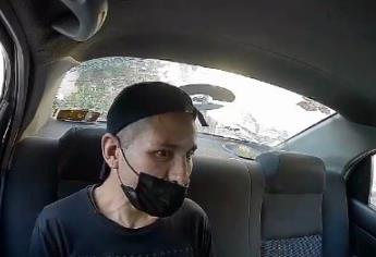 Ladrón asalta taxista, pero evita que le roben su unidad /VIDEO