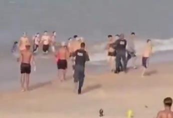 Ladrón roba en playa de Brasil y así reaccionaron los bañistas |VIDEO