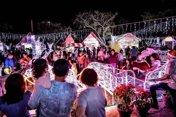 ¡Todo un éxito! Más de 200 mil personas visitan la Villa Navideña en Mazatlán 