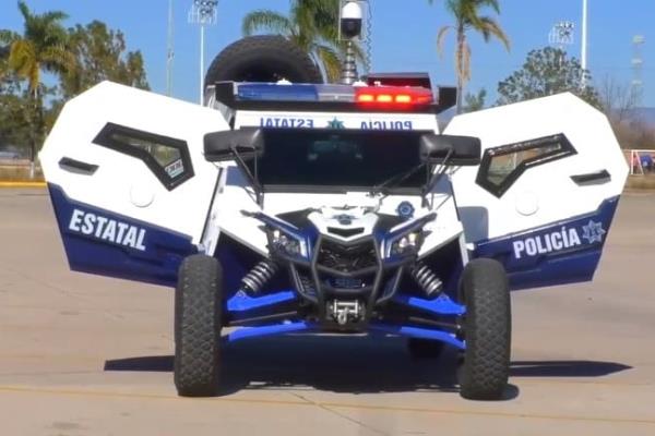 En razers blindados policías de Durango patrullarán la sierra | VIDEO