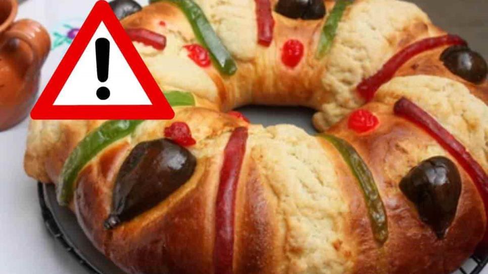 Rosca de Reyes con acitrón podría llevarte a prisión y multas, te explicamos por qué