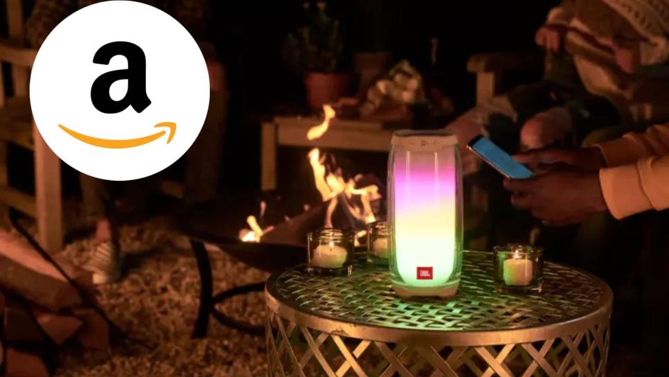 Amazon «regala» bocina JBL con luces, resistencia al agua y larga duración, ¿cuánto cuesta?