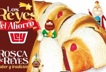 ¿Cuánto cuestan las roscas de reyes en tiendas Ley?