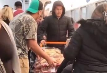 Clientes del Costco se encaran con revendedores de roscas en Monterrey|VIDEO