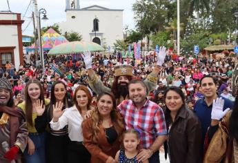 ¡Llegan los Reyes Magos a Badiraguato! Alcalde celebra con niñas y niños 