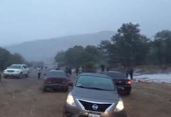 ¡Ahí viene más frio! Caen nevadas en la sierra de Sonora