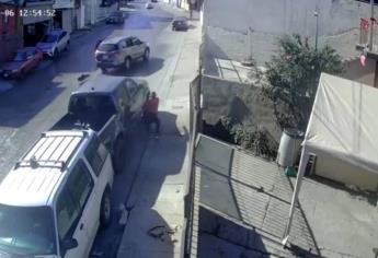 Pareja de policías le hace frente a sicarios en Tijuana tras emboscada |VIDEO