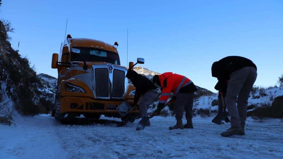 Cuarta tormenta invernal: estas carreteras de Sonora están cerradas por presencia de hielo negro