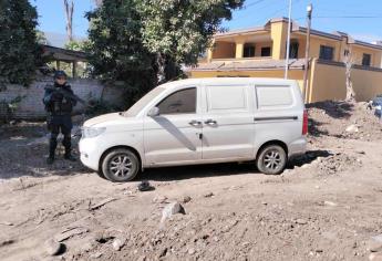 Grupo Élite recupera camioneta con reporte de robo  en Culiacán