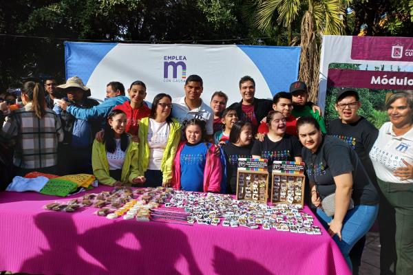 Gámez Mendívil inicia construcción de módulo Emplea-M; apoyará a personas con discapacidad