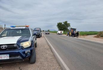 Joven vendedor de tortillas resulta herido tras chocar contra tractor en Navolato