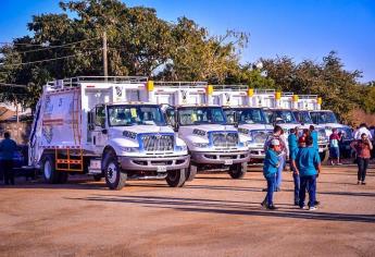 Adquirirán 7 nuevos camiones recolectores de basura para el servicio durante el Carnaval de Mazatlán