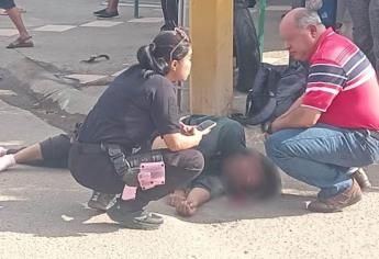 Joven motociclista termina herido de gravedad tras ser atropellado en Mazatlán