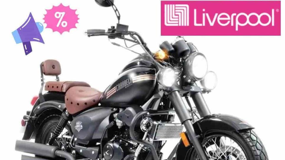 Liverpool rebaja motocicleta chopper por mas de diez mil pesos en su Barata de invierno