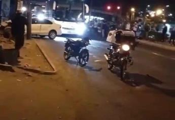 Muere motociclista tras aparatoso accidente vial en Mazatlán