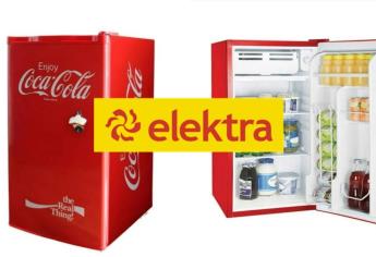 Elektra hace un descuento especial es este frigobar Coca Cola