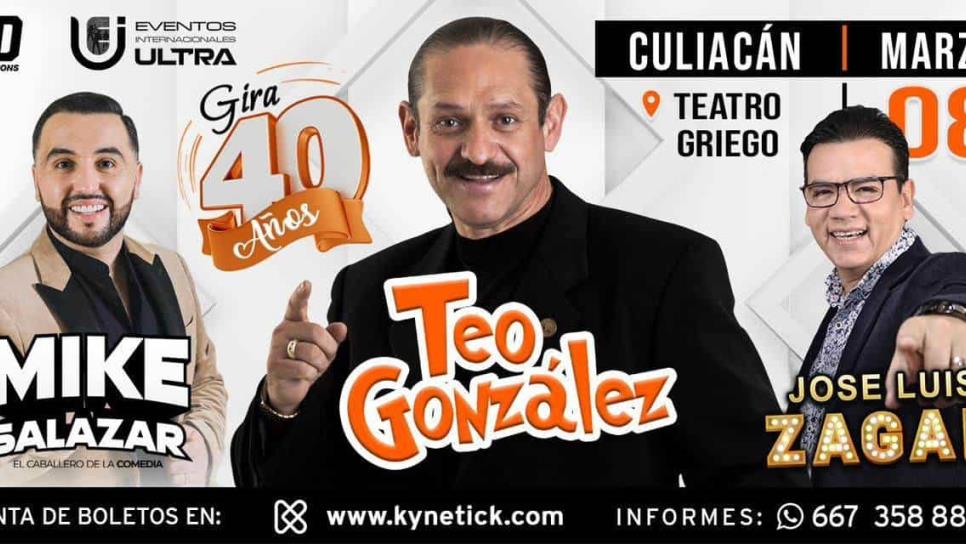 Teo González en Culiacán: Fecha, lugar y costo de los boletos