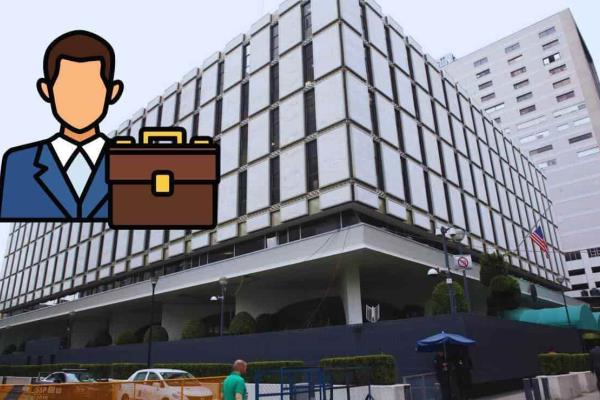 Embajada de Estados Unidos en México abre vacante de más de 30 mil pesos mensuales