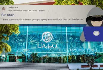 Hackean página web de la UAdeO; protestan contra nuevo Rector