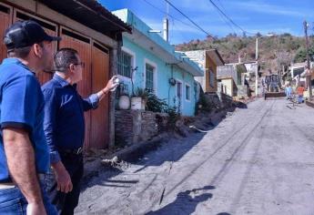 Supervisa alcalde de Mazatlán obras de 2 mdp en colonia Gustavo Díaz Ordaz 