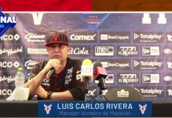 El pitcheo es lo que va predominar el juego de hoy: Luis Carlos Rivera