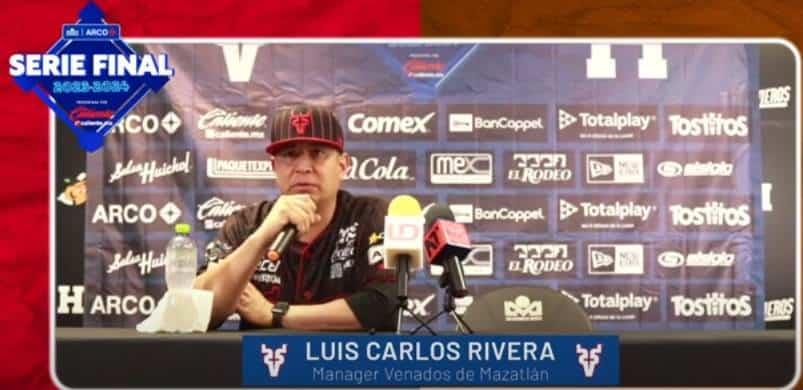 El pitcheo es lo que va predominar el juego de hoy: Luis Carlos Rivera