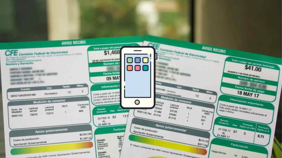 CFE: ¿Cómo obtener mi recibo de luz en mi celular?