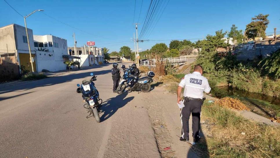 Policía termina lesionado tras supuesta persecución en Villa Bonita de Culiacán