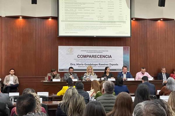 Hay transparencia en el recurso público del Gobierno de Rocha: Guadalupe Ramírez