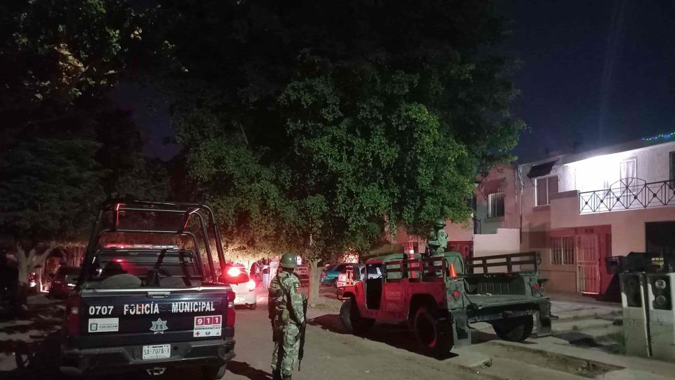 Asesinan a un hombre frente a su familia en Villas del Cedro en Culiacán