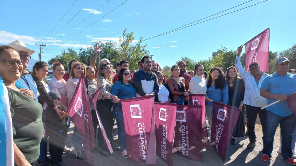 Gámez Mendívil entrega viviendas y sistema de agua potable en Higueras de Abuya y Las Tapias