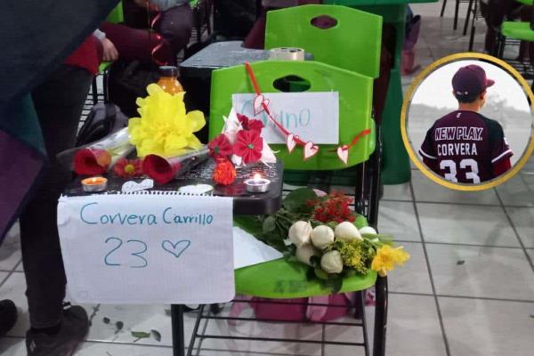 «Hay una silla vacía en este salón»: Así despiden a Jorge, niño beisbolista fallecido en el camionazo