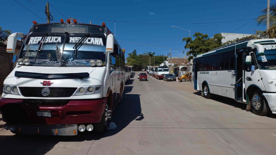 Transportistas analizan aumentar tarifa del transporte urbano en Sinaloa este año